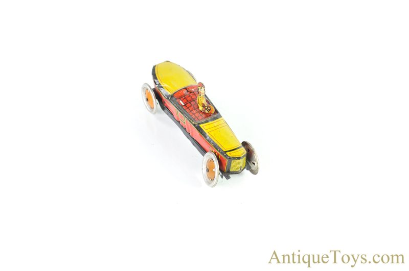 GeLy by Georg Levy Tin Lithographed Race Car German Toy for Sale - Image 4
