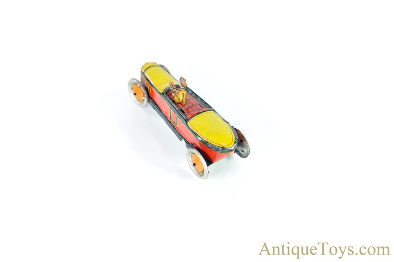 GeLy by Georg Levy Tin Lithographed Race Car German Toy for Sale - Image 6