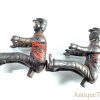 Harris Toy Co. Ca. 1898-1906 Cast Iron Large Hook and Ladder Truck No. 165 <FONT COLOR="ff000 ">*SOLD*</font> - Image 8