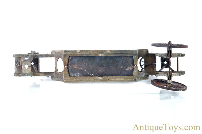 Harris Toy Co. Ca. 1898-1906 Cast Iron Large Hook and Ladder Truck No. 165 <FONT COLOR="ff000 ">*SOLD*</font> - Image 6