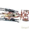 Harris Toy Co. Ca. 1898-1906 Cast Iron Large Hook and Ladder Truck No. 165 <FONT COLOR="ff000 ">*SOLD*</font> - Image 5