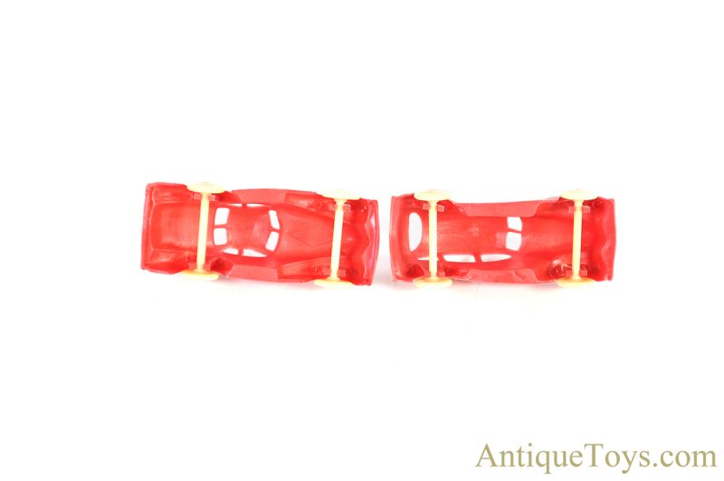 Lapin Ideal USA Made Red Plastic Lot of 4 Cars for Sale - Image 5