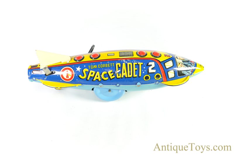 Marx Tin Windup Tom Corbett Space Explorer Polaris Rocket <FONT COLOR="ff000 ">*SOLD*</font>