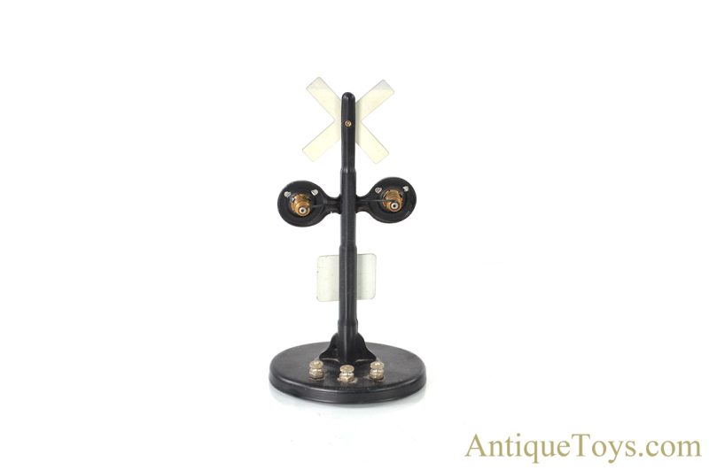 Marx No. 423 Twin Light Crossing Flasher & No. 417 Bell Ringing Crossing Signal with Swinging Arm Set of Train Accessories <FONT COLOR="ff000 ">*SOLD*</font> - Image 4
