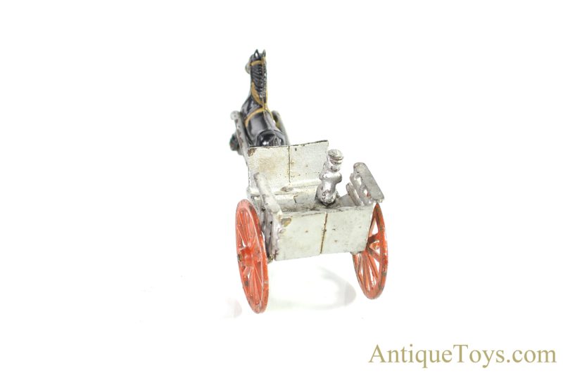 William Shimer & Sons Co. ca. 1903  Cast Iron Road Cart and Horse Toy <FONT COLOR="ff000 ">*SOLD*</font> - Image 6