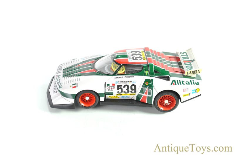 Taiyo Tin Lithographed Battery Operated #7856 "Lancia Stratos GR.5" Japanese Toy with Box <FONT COLOR="ff000 ">*SOLD*</font> - Image 2