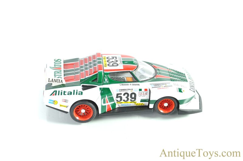 Taiyo Tin Lithographed Battery Operated #7856 "Lancia Stratos GR.5" Japanese Toy with Box <FONT COLOR="ff000 ">*SOLD*</font> - Image 3
