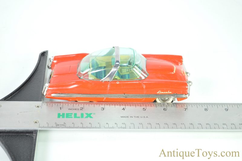 Yonezawa Toys (Y) Tin Lithographed Friction Lincoln XL-500 <FONT COLOR="ff000 ">*SOLD*</font> - Image 9