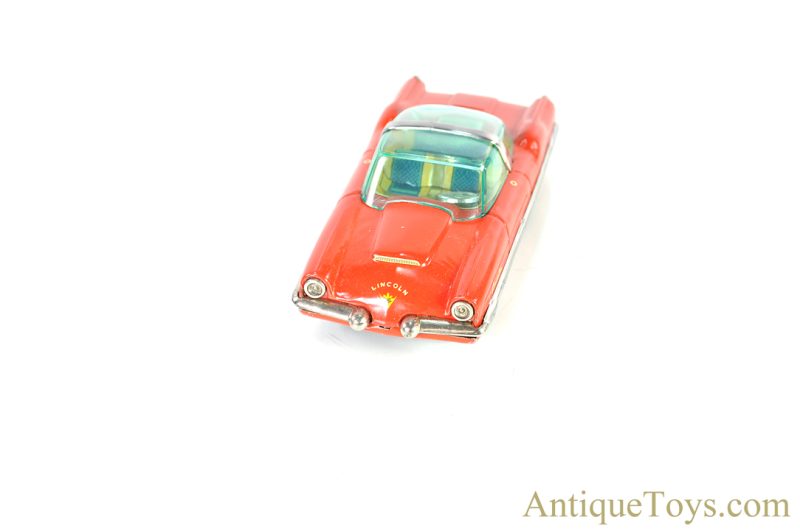 Yonezawa Toys (Y) Tin Lithographed Friction Lincoln XL-500 <FONT COLOR="ff000 ">*SOLD*</font> - Image 6
