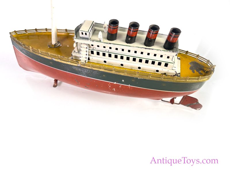 Arnold Early Ocean Liner Tin Toy 700/6 <FONT COLOR="ff000 ">*SOLD*</font> - Image 9