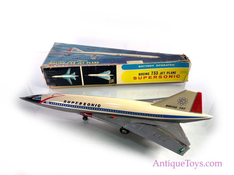 Yonezawa Boeing Supersonic Jet Tin Airplane <FONT COLOR="ff000 ">*SOLD*</font> - Image 5