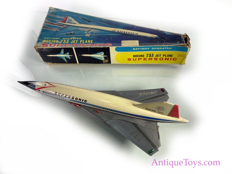 Yonezawa Boeing Supersonic Jet Tin Airplane <FONT COLOR="ff000 ">*SOLD*</font> - Image 4