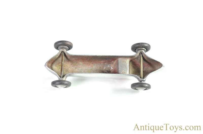 Vintage ca. 1930's Polished Cast Aluminum Indy 500 Style Race Car Toy <FONT COLOR="ff000 ">*SOLD*</font> - Image 3
