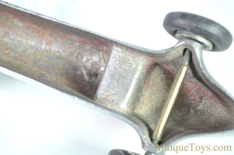 Vintage ca. 1930's Polished Cast Aluminum Indy 500 Style Race Car Toy <FONT COLOR="ff000 ">*SOLD*</font> - Image 8