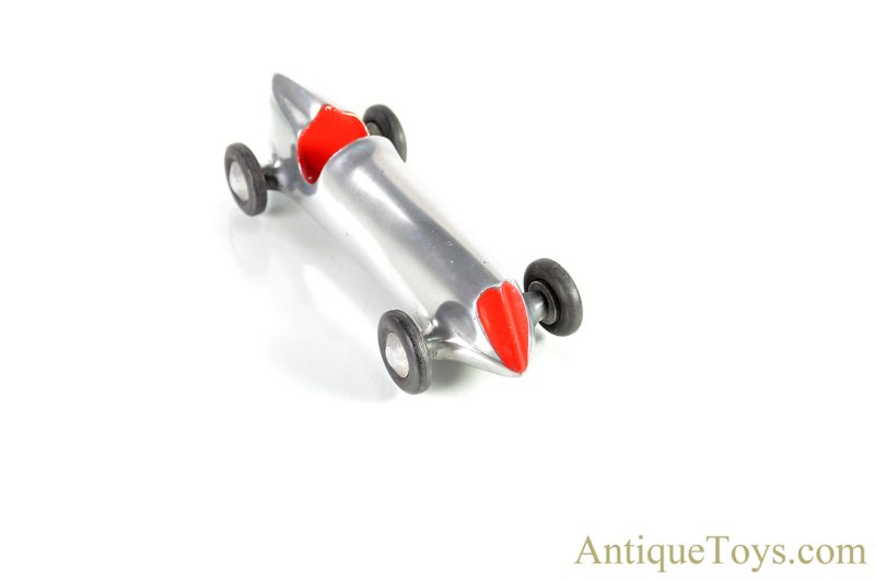 Vintage ca. 1930's Polished Cast Aluminum Indy 500 Style Race Car Toy <FONT COLOR="ff000 ">*SOLD*</font> - Image 5