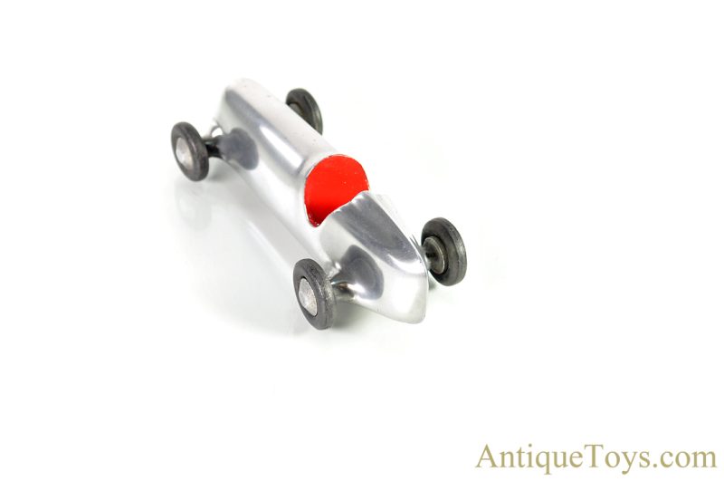 Vintage ca. 1930's Polished Cast Aluminum Indy 500 Style Race Car Toy <FONT COLOR="ff000 ">*SOLD*</font> - Image 6