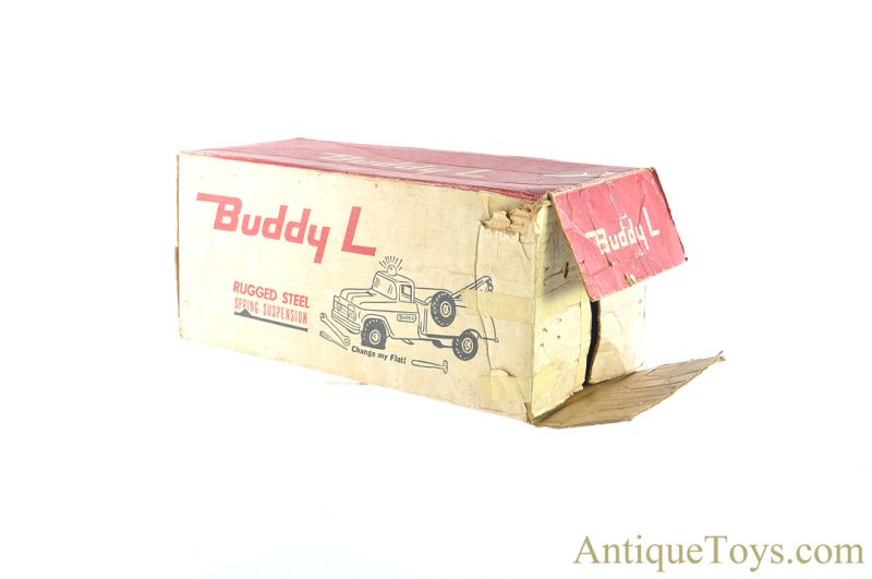 Buddy L Pressed Steel #5427 Flat Tire Wrecker with Flashing Light in Box <FONT COLOR="ff000 ">*SOLD*</font> - Image 9