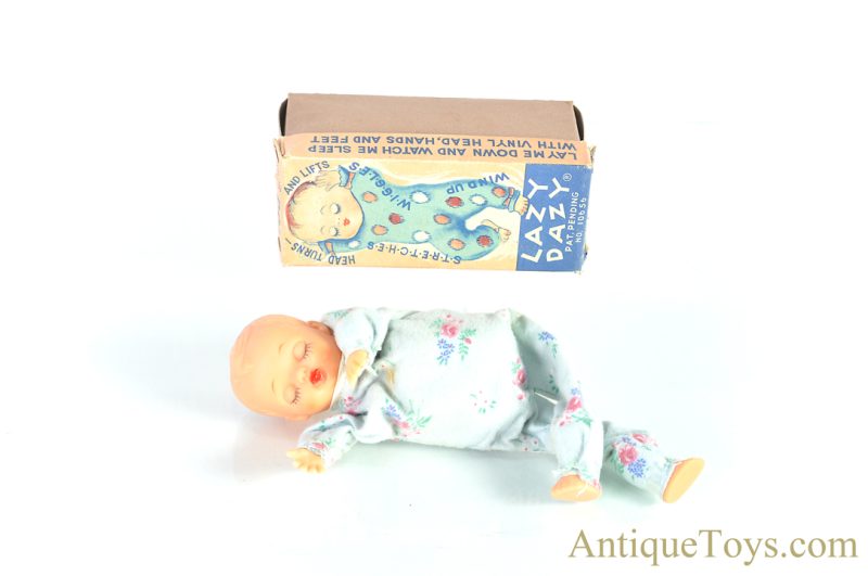 Mego Corp. Vinyl Windup "Lazy Dazy" Baby in Box for Sale