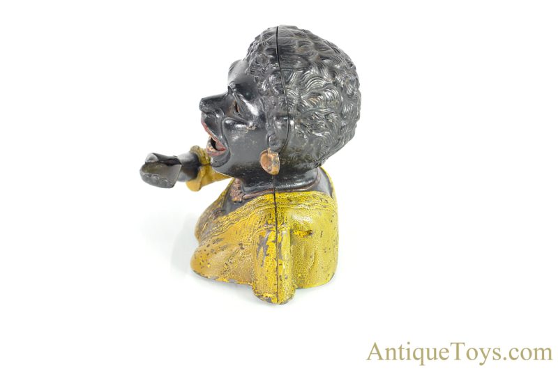 John Harper and Company, Ltd. Cast Iron Mechanical "Dinah" Coin Penny Bank for Sale <FONT COLOR="ff000 ">*SOLD*</font> - Image 5