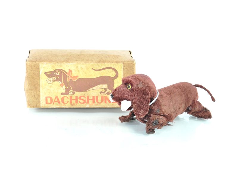 KSK P. Design Windup "Dachshund" Japanese Toy Dog <FONT COLOR="ff000 ">*SOLD*</font>