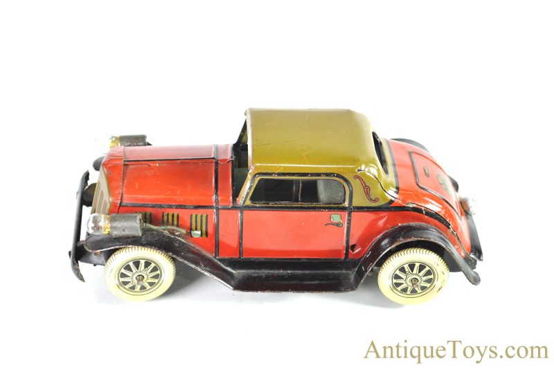 Marx Tin Lithographed Windup Coupe Toy Car <FONT COLOR="ff000 ">*SOLD*</font> - Image 2