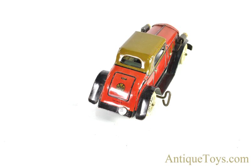 Marx Tin Lithographed Windup Coupe Toy Car <FONT COLOR="ff000 ">*SOLD*</font> - Image 6