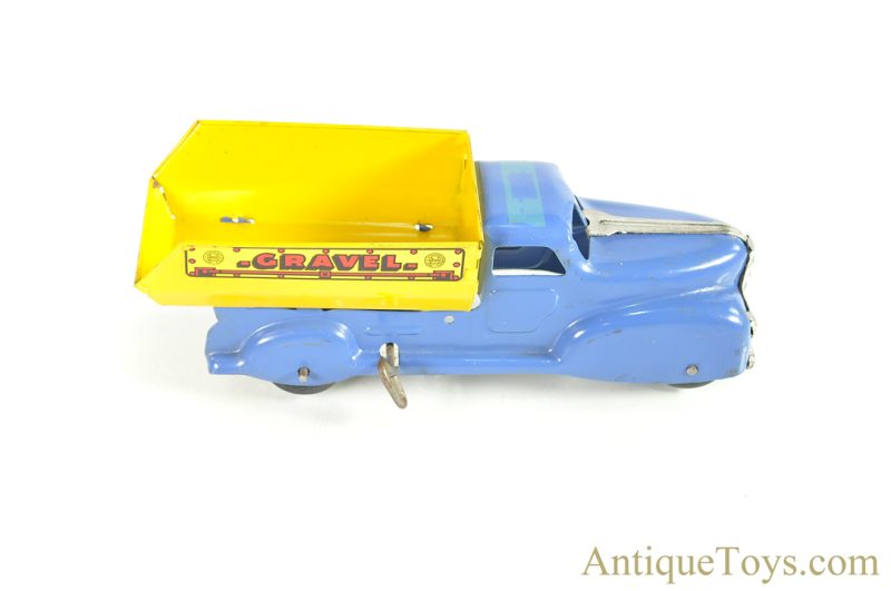 Marx Tin Windup Gravel Truck <FONT COLOR="ff000 ">*SOLD*</font>