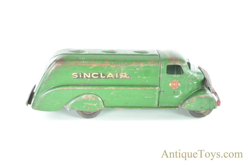 Marx Pressed Steel Sinclair Gasoline Private Label Truck <FONT COLOR="ff000 ">*SOLD*</font>