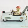 Nomura (TN) Tin Lithographed Battery Operated “Mystery Action Emergency Service” AAA Tow Truck Japanese Toy with Box <FONT COLOR="ff000 ">*SOLD*</font> - Image 3