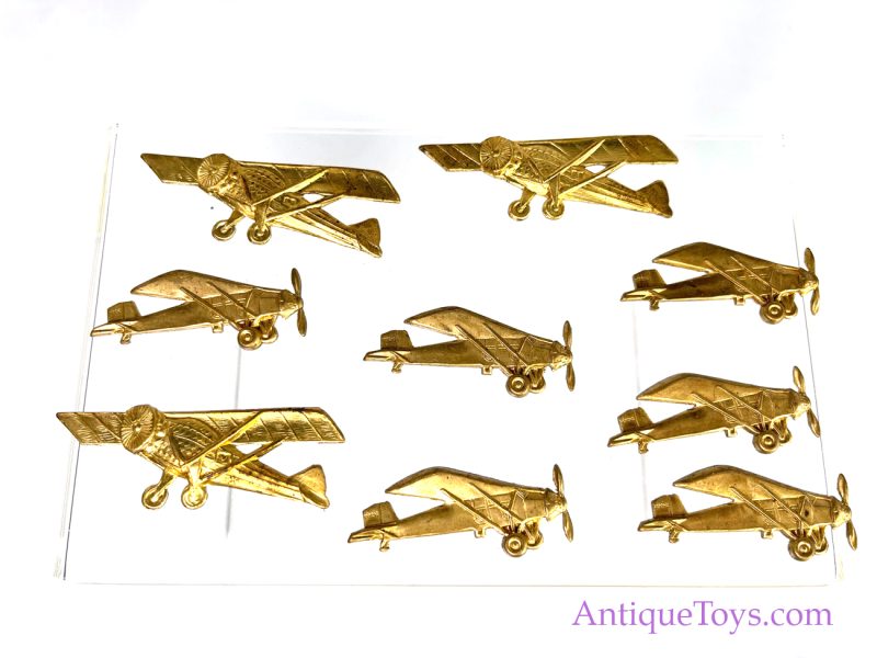 Antique Tin Racing, Train, and Airplane Medals <FONT COLOR="ff000 ">*SOLD*</font> - Image 7