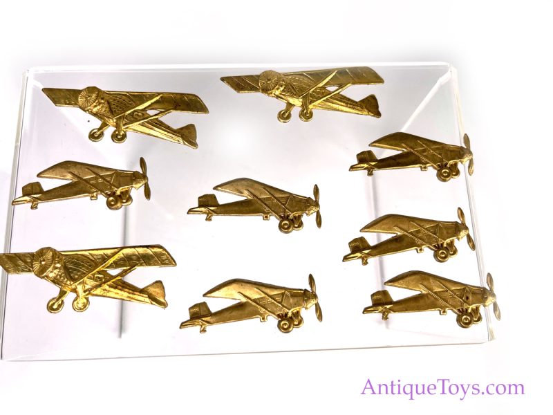 Antique Tin Racing, Train, and Airplane Medals <FONT COLOR="ff000 ">*SOLD*</font> - Image 6