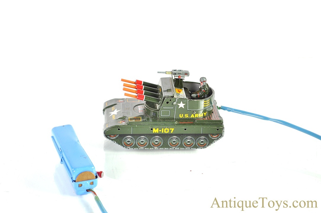 Yonezawa Toys (Y) Tin Lithographed Battery Operated M-107