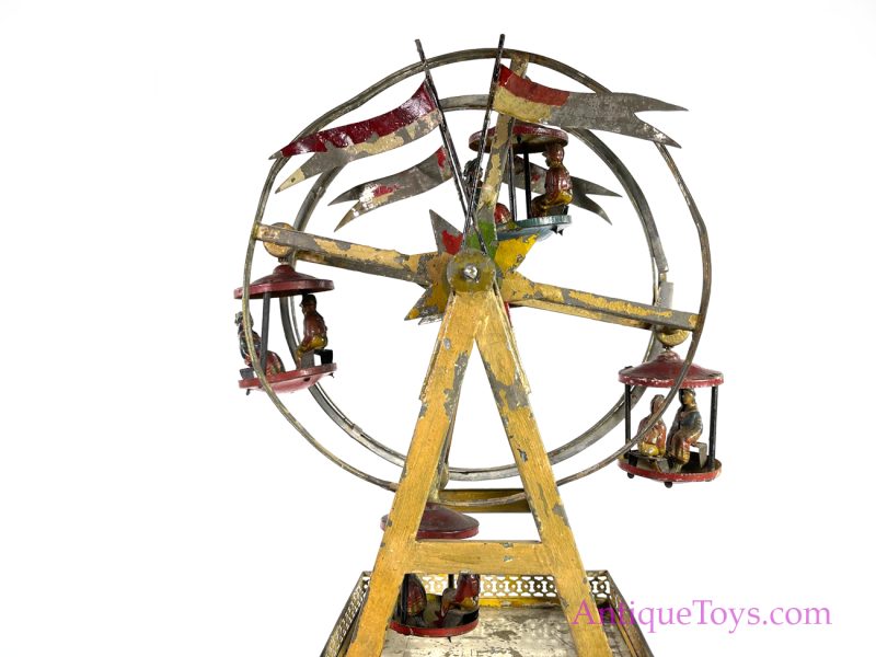 German Ferris Wheel Toy by WK or Welker Kraus <FONT COLOR="ff000 ">*SOLD*</font> - Image 17