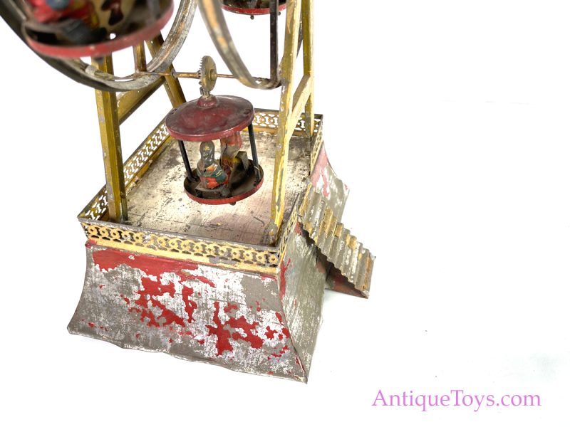 German Ferris Wheel Toy by WK or Welker Kraus <FONT COLOR="ff000 ">*SOLD*</font> - Image 2