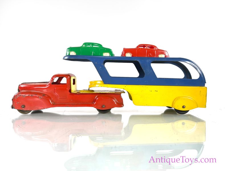 Marx Pressed Steel Car Carrier Truck <FONT COLOR="ff000 ">*SOLD*</font> - Image 8