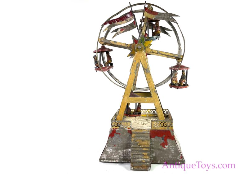 German Ferris Wheel Toy by WK or Welker Kraus <FONT COLOR="ff000 ">*SOLD*</font> - Image 18