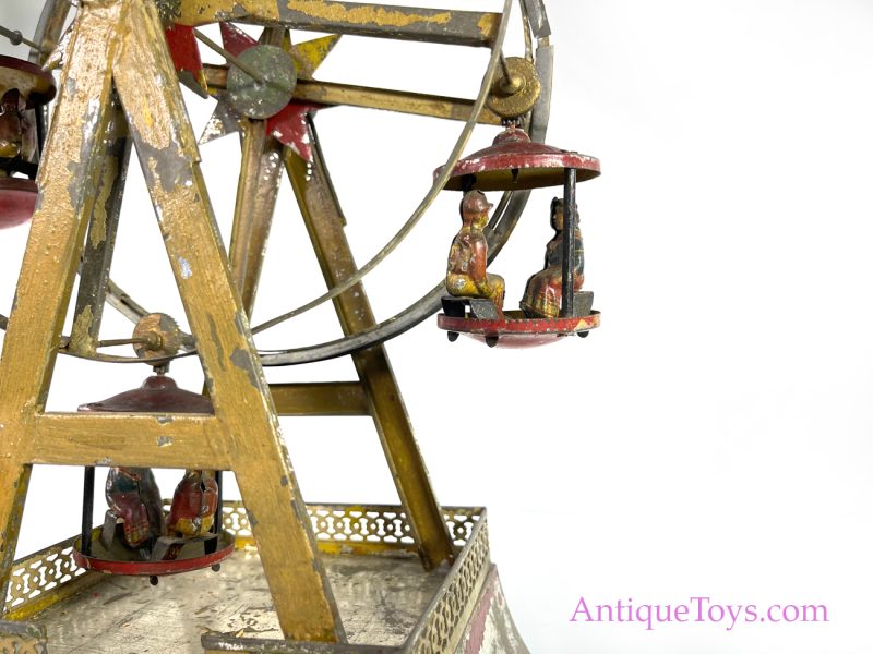 German Ferris Wheel Toy by WK or Welker Kraus <FONT COLOR="ff000 ">*SOLD*</font> - Image 16