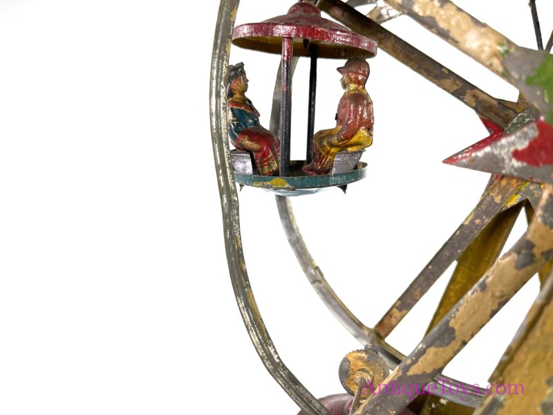 German Ferris Wheel Toy by WK or Welker Kraus <FONT COLOR="ff000 ">*SOLD*</font> - Image 15