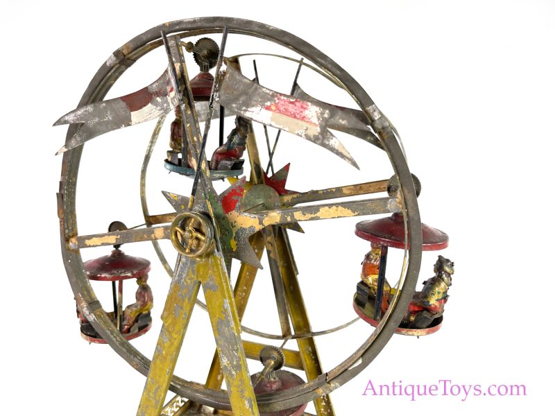 German Ferris Wheel Toy by WK or Welker Kraus <FONT COLOR="ff000 ">*SOLD*</font> - Image 7