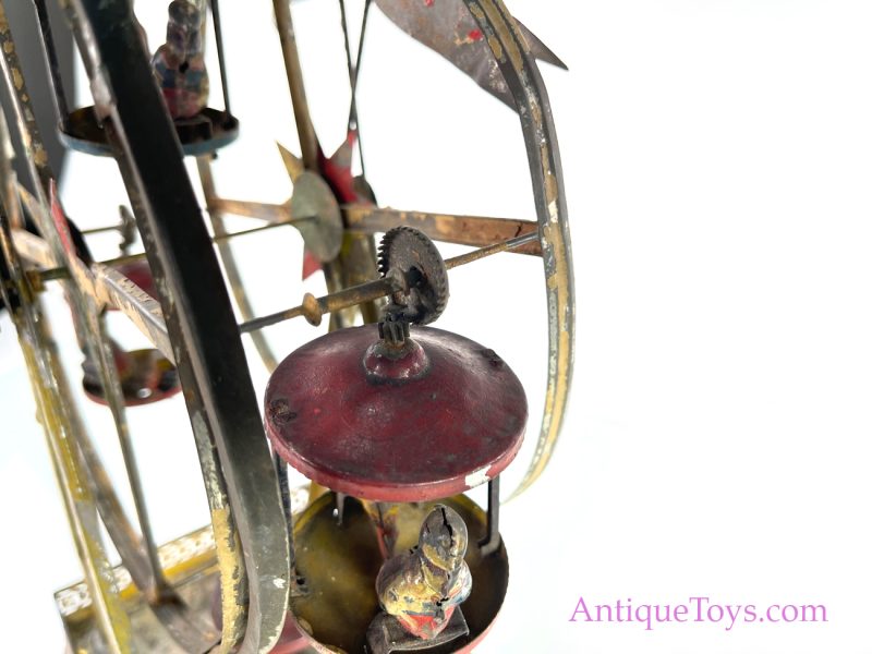 German Ferris Wheel Toy by WK or Welker Kraus <FONT COLOR="ff000 ">*SOLD*</font> - Image 5
