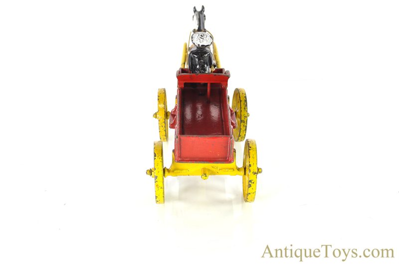 Kenton ca. 1913 Cast Iron Horse Drawn Farm Wagon Black Americana <FONT COLOR="ff000 ">*SOLD*</font> - Image 5