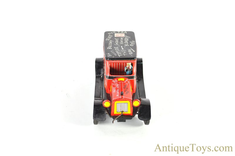 Linemar Marx Red "Friction Old Jalopy" Tin Lithographed Friction Car <FONT COLOR="ff000 ">*SOLD*</font> - Image 3