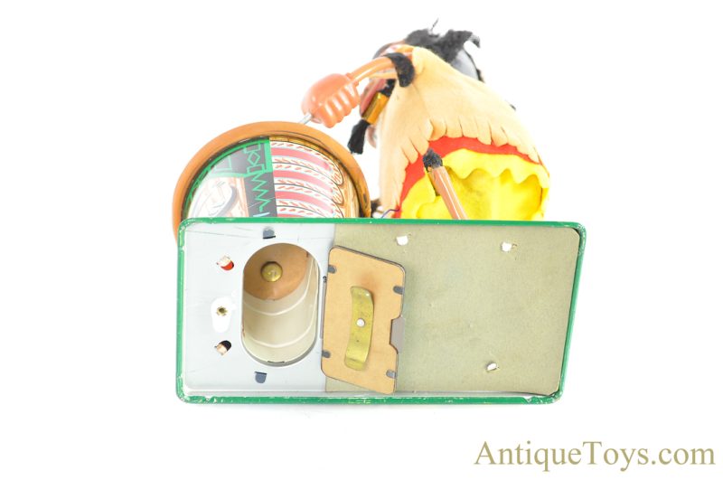 Marx Battery Operated "Nutty Mad Indian with War Whoop" with Box <FONT COLOR="ff000 ">*SOLD*</font> - Image 6