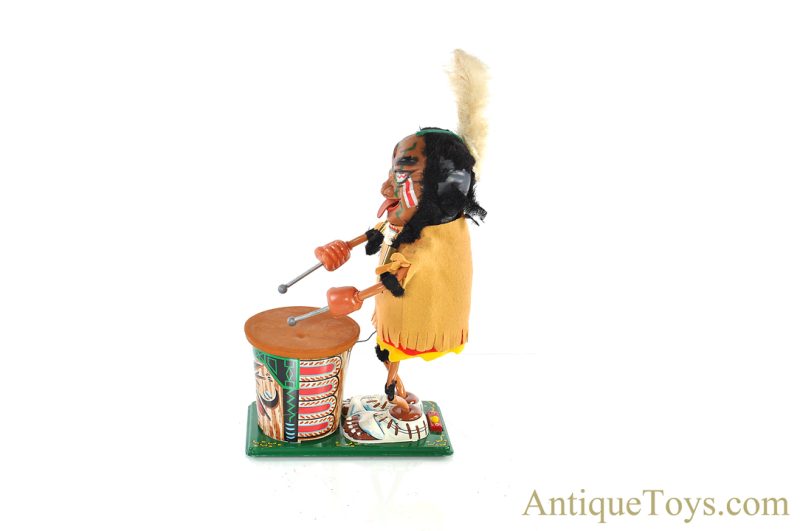 Marx Battery Operated "Nutty Mad Indian with War Whoop" with Box <FONT COLOR="ff000 ">*SOLD*</font> - Image 2