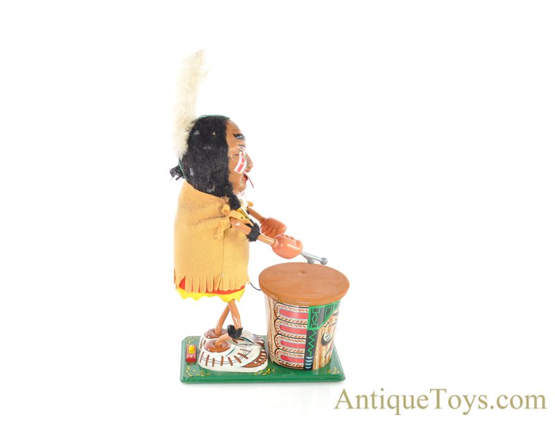 Marx Battery Operated "Nutty Mad Indian with War Whoop" with Box <FONT COLOR="ff000 ">*SOLD*</font> - Image 4