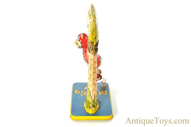 Unique Art Mfg. Co. Tin Lithograph Windup "Bombo the Monkey" Toy <FONT COLOR="ff000 ">*SOLD*</font> - Image 3