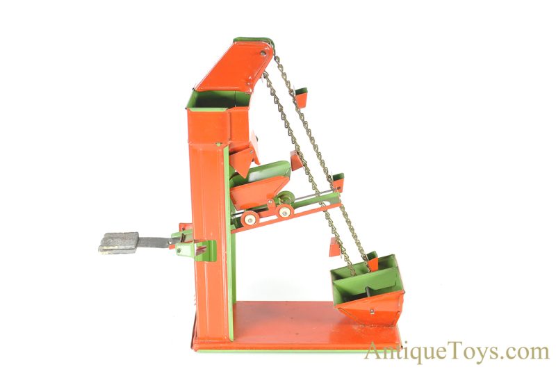 Wolverine Supply & Mfg. Co. Tin Sand Bucket Elevator Sand Toy <FONT COLOR="ff000 ">*SOLD*</font> - Image 3