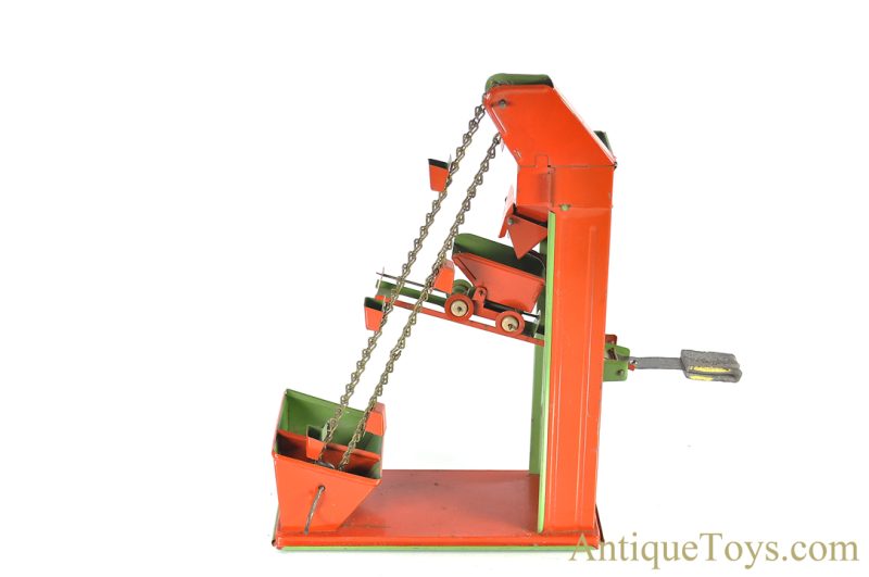 Wolverine Supply & Mfg. Co. Tin Sand Bucket Elevator Sand Toy <FONT COLOR="ff000 ">*SOLD*</font> - Image 4