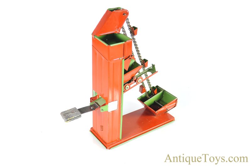 Wolverine Supply & Mfg. Co. Tin Sand Bucket Elevator Sand Toy <FONT COLOR="ff000 ">*SOLD*</font> - Image 8