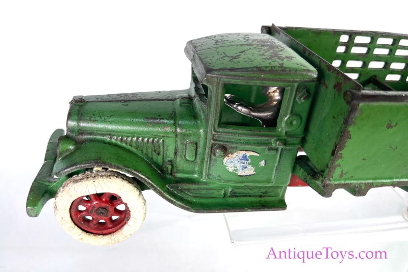 Arcade International Truck Cast Iron Stake Truck <FONT COLOR="ff000 ">*SOLD*</font> - Image 19